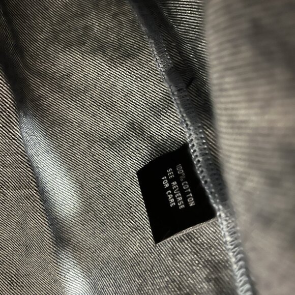 PARKE Women's Navy Denim Shirt - Picture 3 of 7